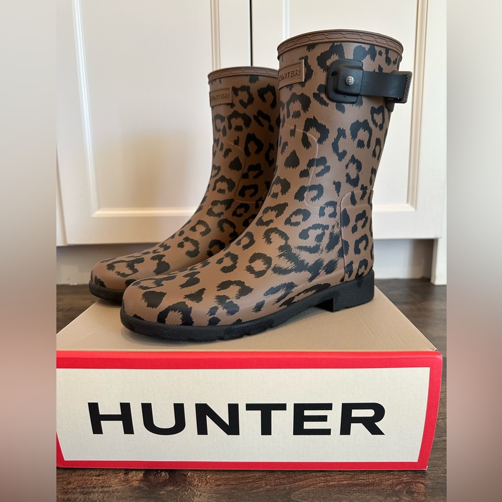 Hunter refined rain boot